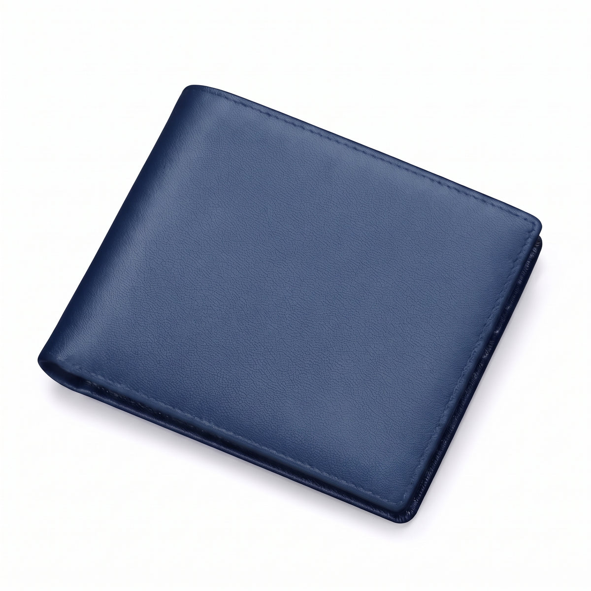 Carteira Masculina de Couro Legítimo Compacta Porta-Cartões