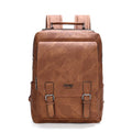 Mochila JEEP BULUO em Couro Split para Notebook