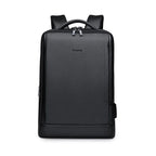 Mochila Masculina de Couro Grande para Notebook e Viagem