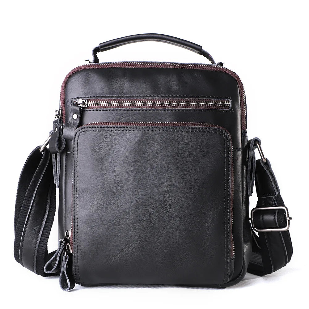 Bolsa Masculina de Couro Legítimo para Trabalho