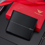 Carteira Masculina WILLIAMPOLO de Couro Legítimo Compacta