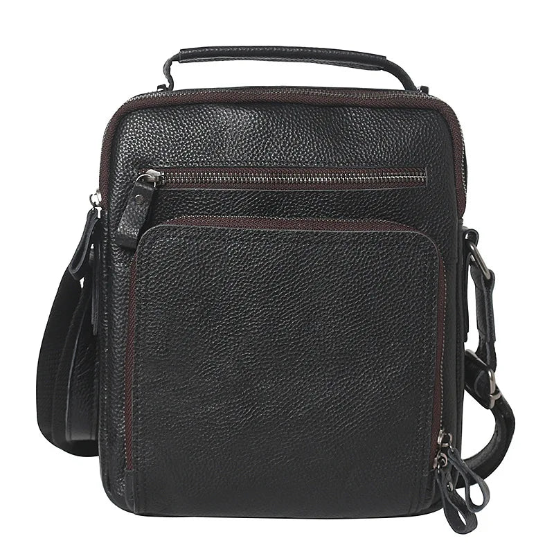 Bolsa Masculina de Couro Legítimo para Trabalho