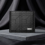 Kit Carteira e Cinto Masculino Retrô em PU