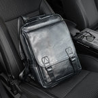 Mochila Masculina Impermeável em PU para Notebook