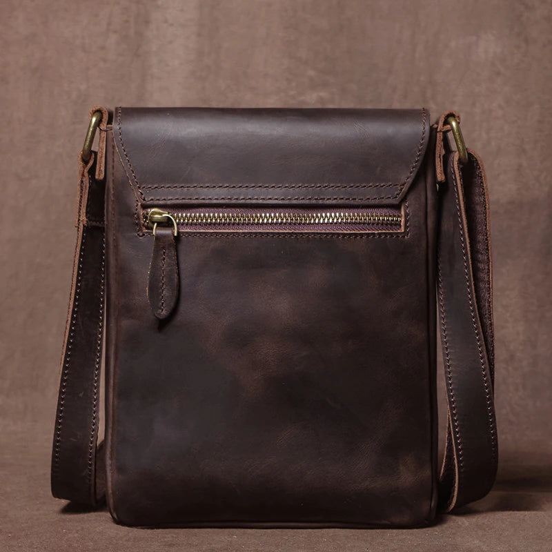 Bolsa Masculina Tiracolo em Couro Legítimo GURO