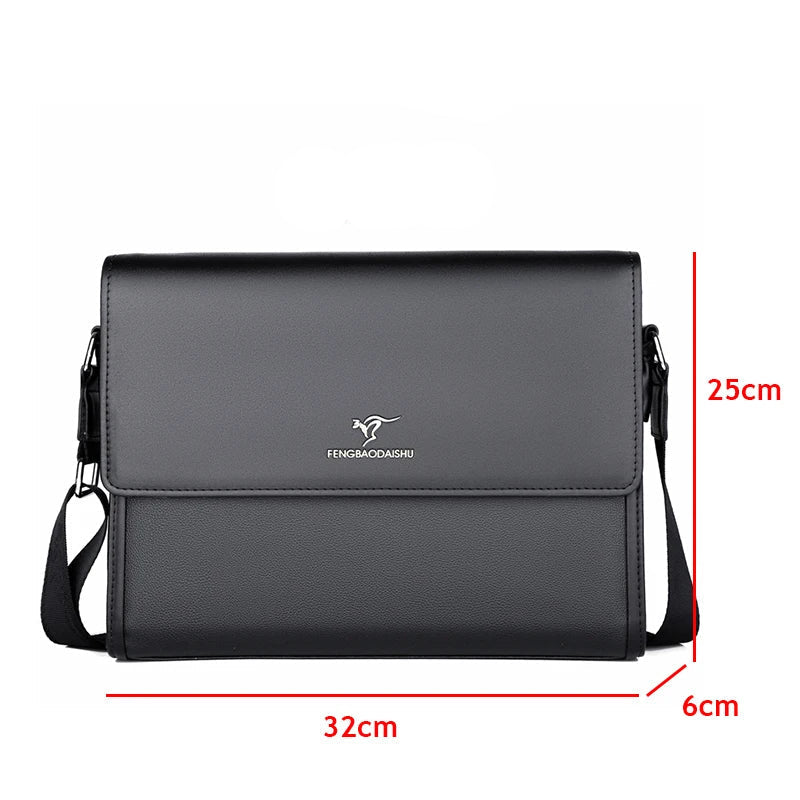 Pasta Masculina em PU para Notebook com Zíper