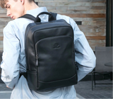 Mochila Masculina de Couro Legítimo para Notebook