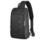 Bolsa Peitoral Masculina HK em Oxford Impermeável com Entrada USB