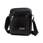 Bolsa Transversal Masculina em PU com Aba