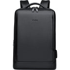 Mochila Masculina de Couro Grande para Notebook e Viagem