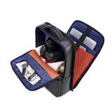 Mochila Masculina WilliamPAUL Impermeável de Couro para Notebook