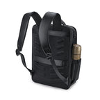 Mochila Masculina WilliamPAUL Impermeável de Couro para Notebook